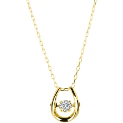 Collier 750/18K Gelbgold Diamant 0.09ct.