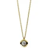 Collier 585/14K Gelbgold Diamant 0.2ct. 41 cm