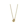 Collier 585/14K Gelbgold Diamant 0.1ct.