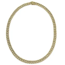Collier 750/18K Gelbgold Diamant 7.37ct.