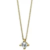 Collier 585/14K Gelbgold Diamant 0.15ct.