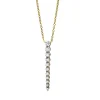 Collier 750/18K Gelbgold Diamant 0.81ct. 42 cm