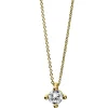 Collier 750/18K Gelbgold Diamant 0.25ct.
