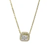 Collier 750/18K Gelbgold Diamant 0.43ct. 40 cm