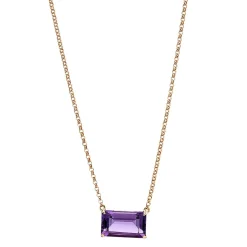 Collier 750/18K Rotgold Amethyst 2.2ct.