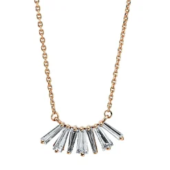 Collier 750/18K Rotgold Diamant 0.73ct.