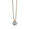 Collier 585/14K Rotgold Diamant 0.25ct.