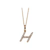 Collier 750/18K Rotgold Diamant 0.07ct.