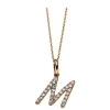 Collier 750/18K Rotgold Diamant 0.1ct.