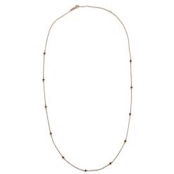 Collier 585/14K Rotgold Diamant 0.34ct.