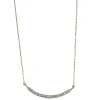 Collier 750/18K Rotgold Diamant 0.3ct.