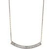 Collier 750/18K Rotgold Diamant 0.73ct.