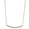 Collier 750/18K Rotgold Diamant 0.17ct.