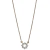 Collier 750/18K Rotgold Diamant 0.25ct.