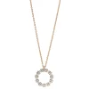 Collier 750/18K Rotgold Diamant 0.29ct.