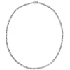 Collier 750/18K Weissgold Diamant 5.5ct.