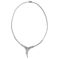 Collier 750/18K Weissgold Diamant 1.92ct.