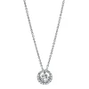 Collier 750/18K Weissgold Diamant 0.59ct.