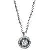 Collier 750/18K Weissgold Diamant 0.16ct.