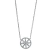 Collier 750/18K Weissgold Diamant 0.42ct.