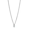 Collier 750/18K Weissgold Diamant 0.12ct.