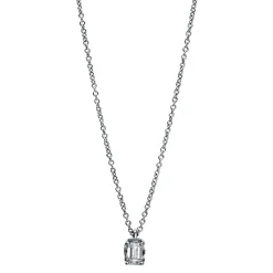 Collier 750/18K Weissgold Diamant 0.27ct.