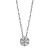 Collier 750/18K Weissgold Diamant 0.65ct.