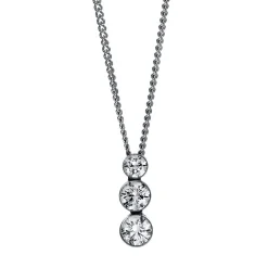 Collier 750/18K Weissgold Diamant 0.25ct.