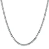 Collier 750/18K Weissgold Diamant 21.1ct. 91 cm