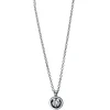 Collier 750/18K Weissgold Diamant 0.11ct. 42 cm