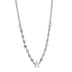 Collier 750/18K Weissgold Diamant 0.25ct.