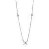 Collier 750/18K Weissgold Diamant 0.31ct.