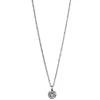 Collier 750/18K Weissgold Diamant 0.1ct.