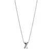 Collier 750/18K Weissgold Diamant 0.02ct.