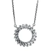 Collier 750/18K Weissgold Diamant 0.51ct.
