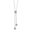 Collier 750/18K Weissgold Diamant 0.76ct.
