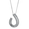 Collier 750/18K Weissgold Diamant 0.79ct.
