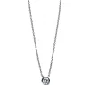 Collier 750/18K Weissgold Diamant 0.27ct.
