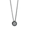 Collier 750/18K Weissgold Diamant 0.15ct. 42 cm