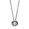 Collier 750/18K Weissgold Diamant 0.21ct. 42 cm
