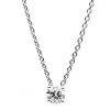 Collier 750/18K Weissgold Diamant 0.3ct. 42 cm