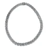 Collier 750/18K Weissgold Diamant 48.35ct.