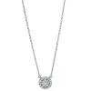 Collier 750/18K Weissgold Diamant 0.15ct.