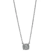 Collier 750/18K Weissgold Diamant 0.15ct.