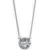 Collier 750/18K Weissgold Diamant 0.75ct.