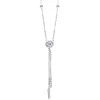 Collier 750/18K Weissgold Diamant 0.51ct.