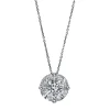 Collier 750/18K Weissgold Diamant 1.3ct. 45 cm