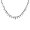 Collier 750/18K Weissgold Diamant 11.3ct.