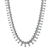 Collier 750/18K Weissgold Diamant 21.2ct.