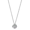 Collier 750/18K Weissgold Diamant 0.9ct.